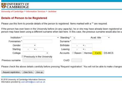 Pre-reg screen 2018