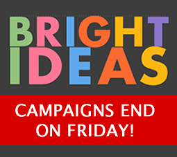 Bright Ideas campaigns ending