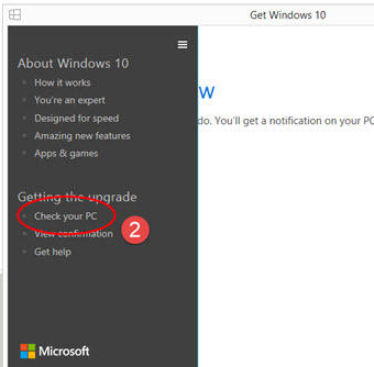 Check Windows 10 compatibility