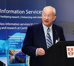 The Chancellor opens the West Cambridge Data Centre, 19 March 2015